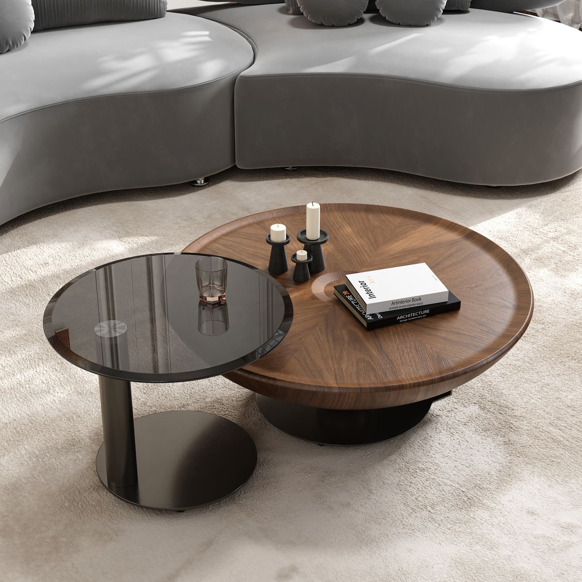 Mid-Century Round Table